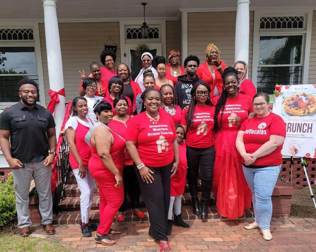 VMFOUNDATION5's tweet image. At the first phase of the just ended Red Charity Fundraiser, history was made as the “ International Menstrual Hygiene Coalition” (IMHC) successfully launched the first Pad Pantry held at the SpeakUpSis empowerment Center, Augusta-Georgia, United States of America 🇺🇸#imhc #vmf