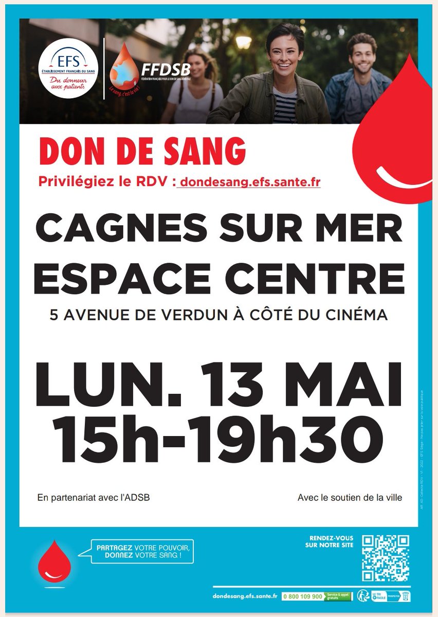 dondesang.efs.sante.fr/trouver-une-co… #Cagnes #DondeSang #EFS