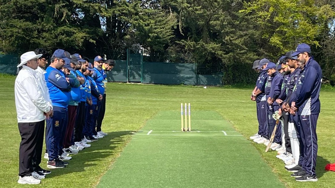 A minute of Silence was absorbed during the Castleknock 2 and Laois 2- T20 match (Sat 27th April) at Porterstown park in memory of Paul Reynolds a great guiding force from Cricket Leinster