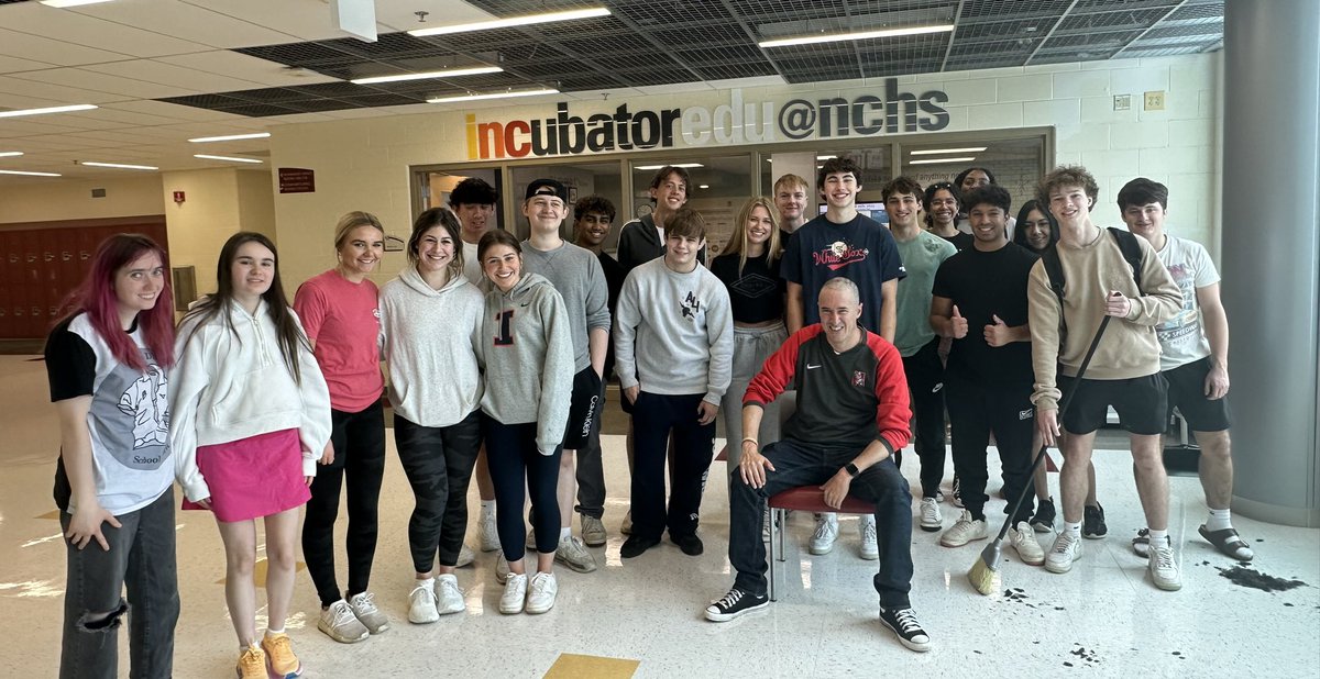 Jackie Thornton (@jthornton_nchs) on Twitter photo This is what happens when you tell your <a href="/NCHSOFFICIAL/">Naperville Central</a> Business Law students that you’ll shave your head if they win the crosstown mock trial. So proud of these Redhawks. It’s a good look, Mr. Neubauer! This is what happens when you tell your <a href="/NCHSOFFICIAL/">Naperville Central</a> Business Law students that you’ll shave your head if they win the crosstown mock trial. So proud of these Redhawks. It’s a good look, Mr. Neubauer!