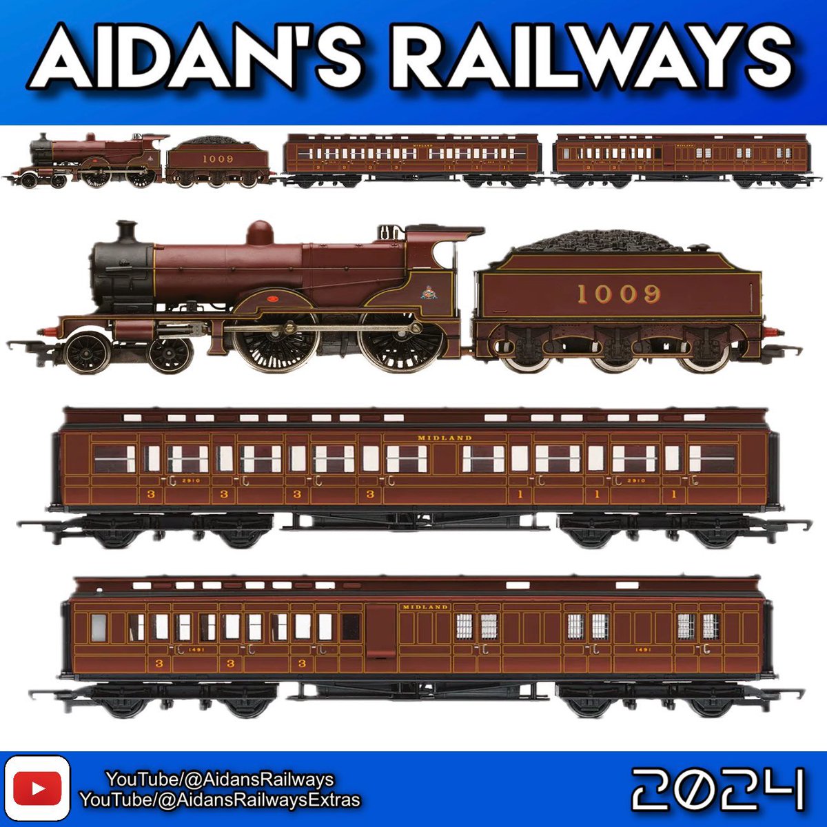 Hornby RailRoad MR Class 4P Compound Train Pack - Era 3. 
Buy yours here 👉:  prf.hn/l/lQB8MzY. 

 #hornby #modelrailway #modeltrains #oogauge #trains #railway #hornbytrains #ukmodelrailwayfeatures #modelrailways #modeltrain #modelrailroad #train #locomotive #gauge