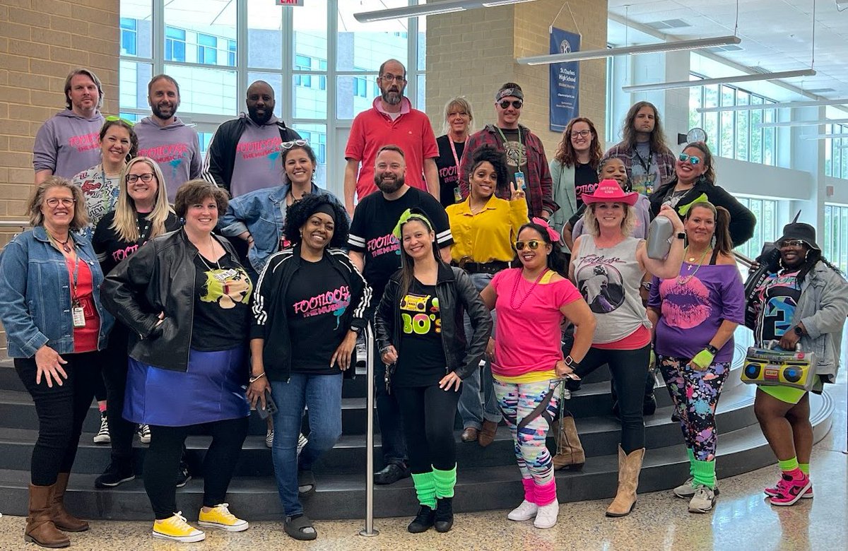 80's day was a huge success! The spirit that our staff has is second to none!!