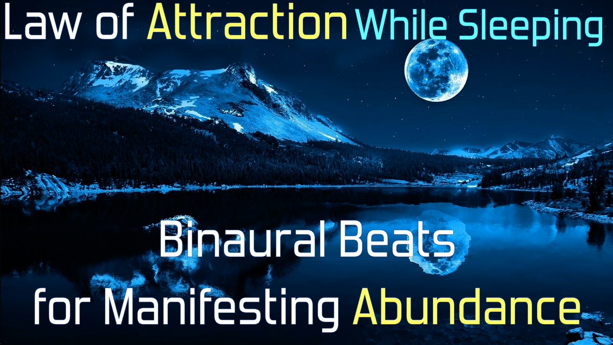 Attract wealth, abundance and positivity while sleeping. Manifest your destiny and fulfill your rightful place in the world. #lawofatrraction #manifestation #manifest #abundance #binauralbeats #meditationmusic #x #fyp
Click here 👇👇👇
youtu.be/7f9qtYII9HU