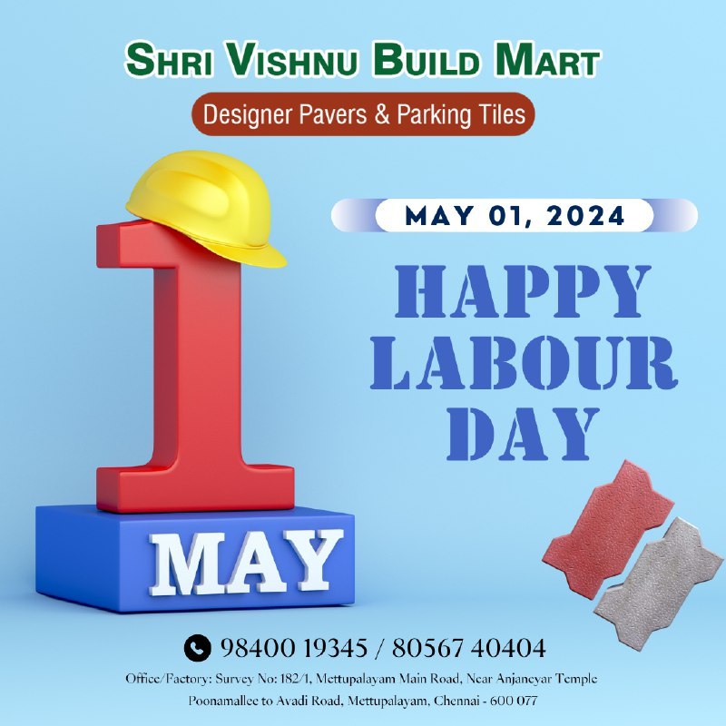 #Shrivishnubuildmart #happylabourday #Labours #workersday #LabourDay2024 #May1