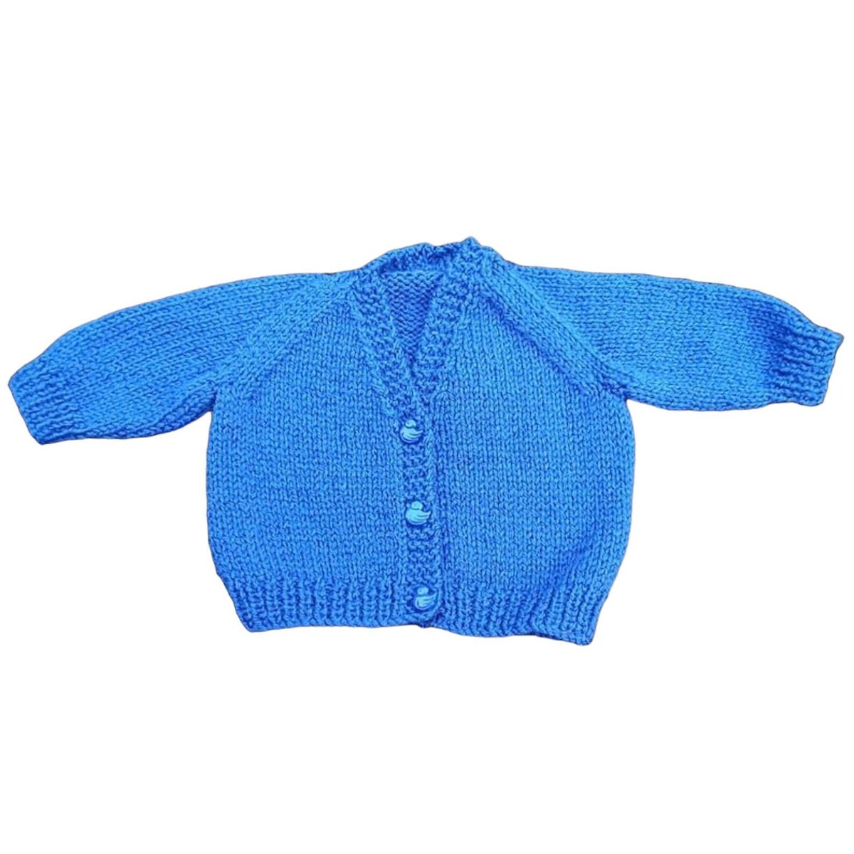 Check out this adorable hand-knitted v neck cardigan in a beautiful mid blue shade! Perfect for boys, girls, or even reborn dolls. Get yours now on #Etsy: knittingtopia.etsy.com/listing/168501… #knittingtopia #knittedbabyclothes #etsyRT #tweeturbiz #WomenInBiz #craftbizparty #tweetuk #MHHSBD