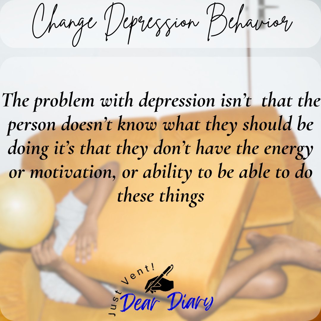 How to change recurring actions caused by depression #day1 #deardiaryke #solutions #mentalhealth #mentalhealthawareness #learningaboutmentalhealth #mensmentalhealth #womensmentalhealth #depressionawareness #depression #anxiety #ADHD #PTSD #howto #change #Recurring #action #caused