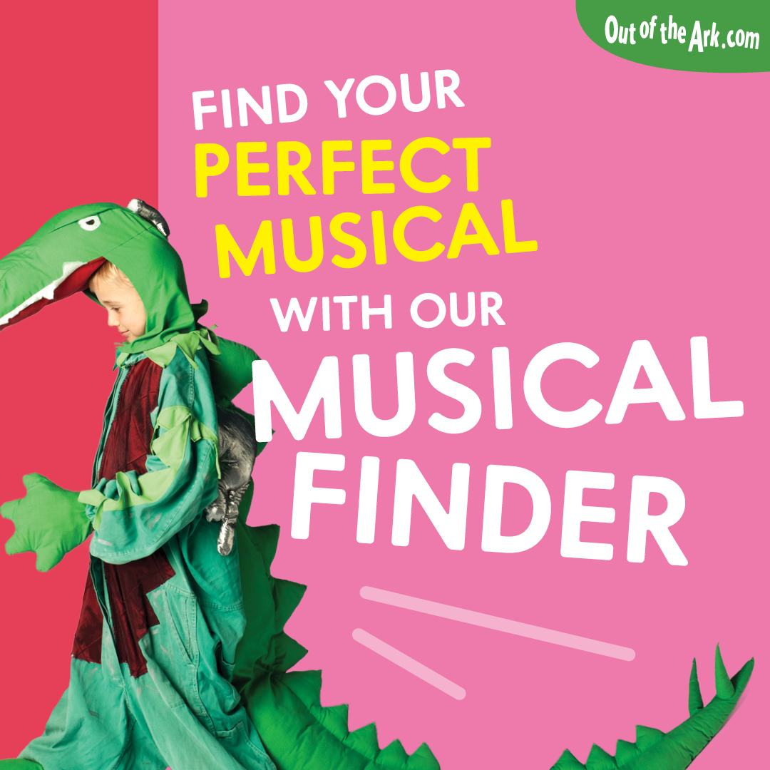 If you're thinking about your summer musical, our musical finder will help you choose. Filter by: ➡️ age of children ➡️ length of show ➡️ size of cast Check it out here: outoftheark.co.uk/resources/musi… #LeaversPlay #SchoolMusical #EduTwitter