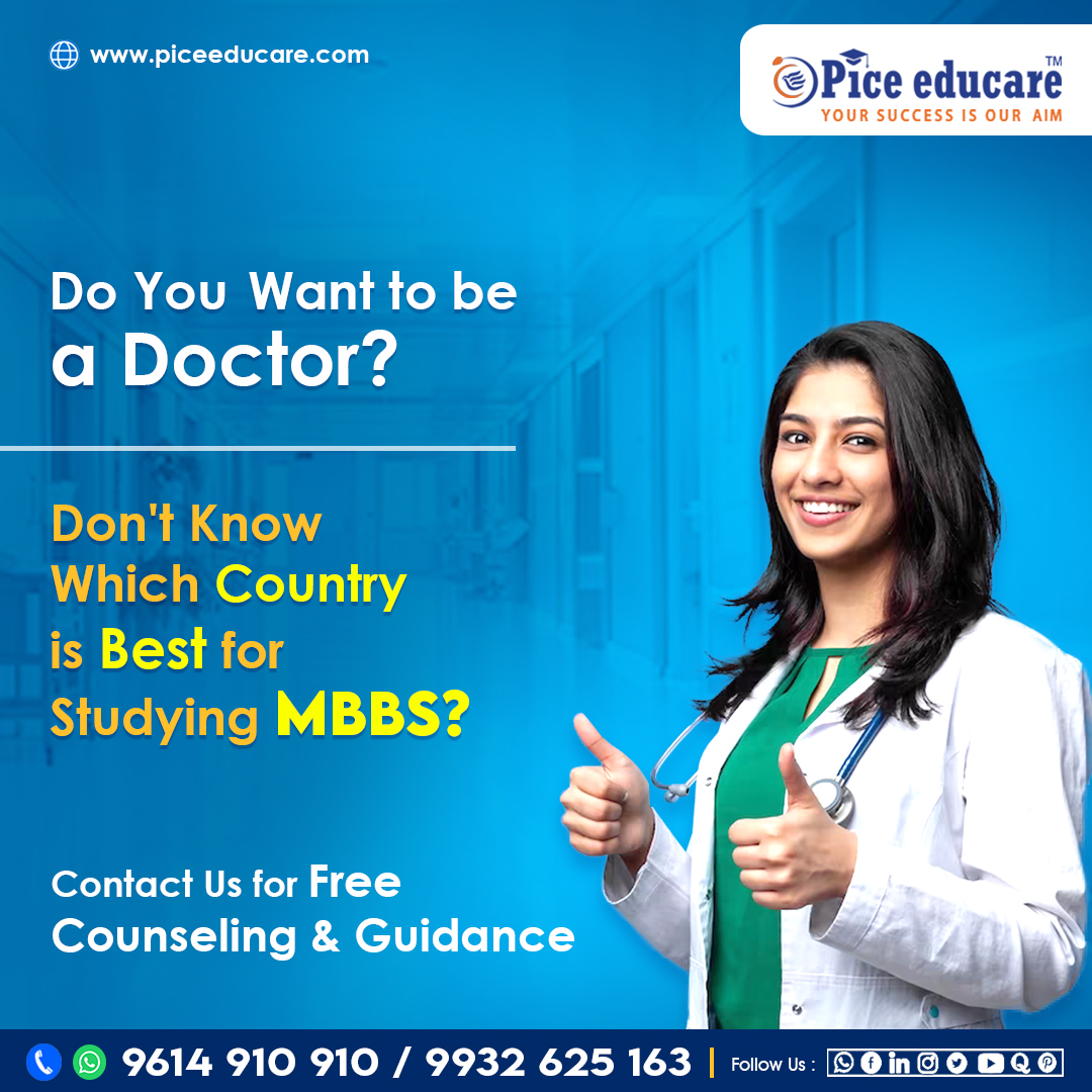 Do you want to be a doctor?
But you don't know which country is best for studying MBBS?
Admission Enquiry: +91 7076600600/9614910910
Helpline no- 9932625163

#mbbsabroad #mbbsinkyrgyzstan #mbbsadmission #kyrgyzstanmbbs #mbbsfeeskyrgyzstan #mbbsinbangladesh #mbbsfees