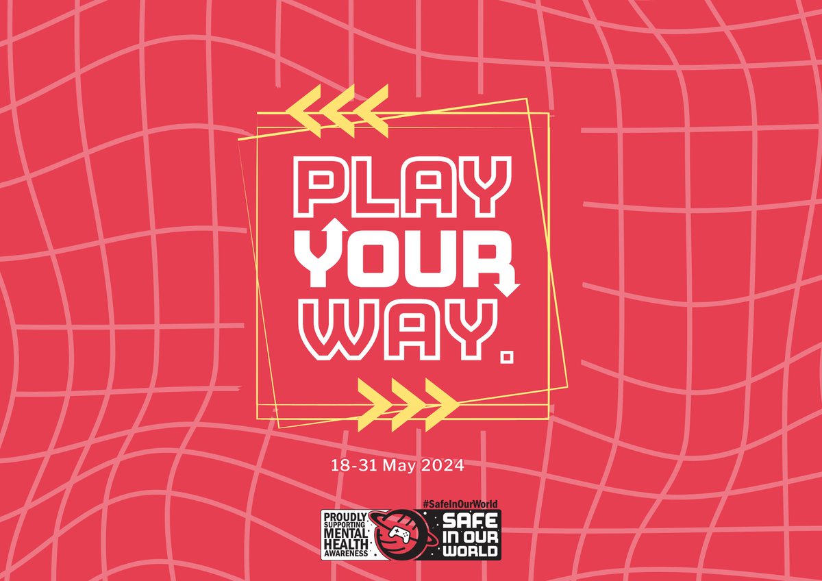 This #MentalHealthMonth, we’re supporting @SafeInOurWorld and their #PlayYourWay campaign! 

The main goal of Safe In Our World is to create and foster worldwide mental health awareness within the #VideoGames industry. 

Discover more and donate here> bit.ly/44mfzI8