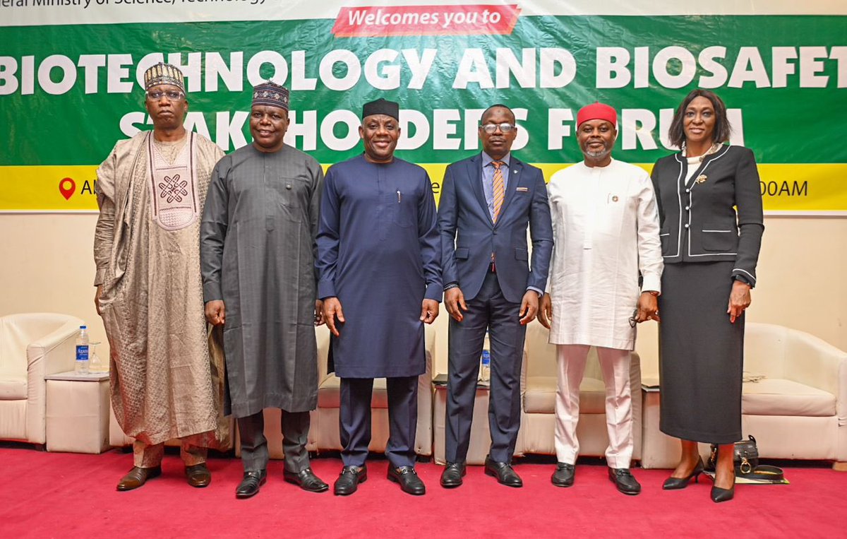 Emphasizing the pivotal role of modern biotechnology in national development, he underscores the Ministry's commitment to President Bola Ahmed Tinubu's vision for economic growth and job creation.