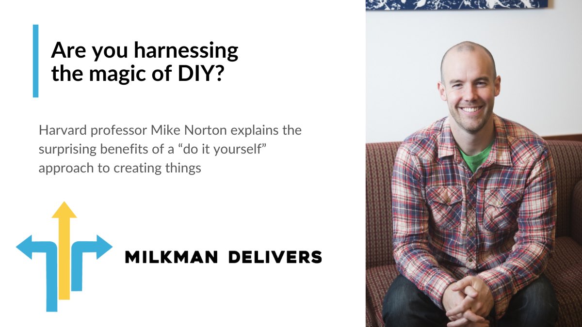 This month, I share remembrances of Danny Kahneman and a Q&A with the great @michaelinorton on the IKEA effect (or the magic of DIY). open.substack.com/pub/katymilkma…