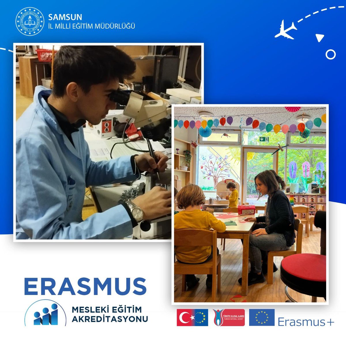 Müdürlüğümüzün 2023 yılı Erasmus Mesleki Eğitim Akreditasyonu kapsamında staj, işbaşı izleme, öğretme ve eğitim görevlendirmesi faaliyetleri Almanya ve Avusturya’nın farklı şehirlerinde devam ediyor. @tcmeb @muratagar60 @ulusalajans