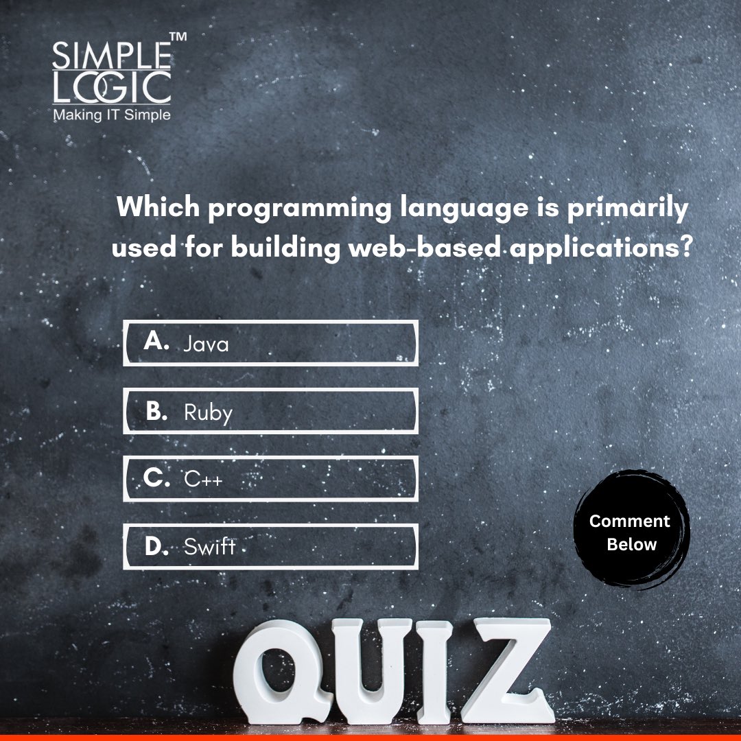 #QuizTime
Comment your view in the comments.

#quiztime #testyourknowledge #brainTeasers #triviachallenge #thinkfast #quizmaster #tuesday #knowledgeIspower #mindgames #funfacts #tuesdayquiz #simplelogic #makingitsimple #tuesdayquizday #tuesdayquizdayfun #programming