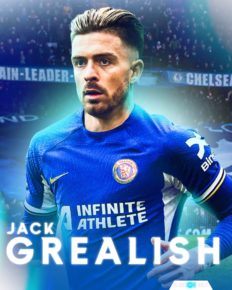 𝗝𝗮𝗰𝗸 𝗚𝗿𝗲𝗮𝗹𝗶𝘀𝗵 ➡️ Chelsea Now that is something i would like to see! (Had some time on my morning commute and after seeing the rumours i thought why not! 🎨) #Smsports #ChelseaFC #Chelsea #Grealish