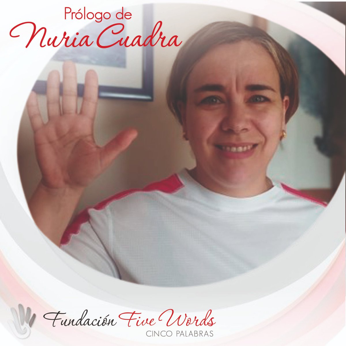 Descubre el emocionante prólogo de mayo de Nuria Cuadra, Vicepresidenta de HHT España ✨Su historia nos lleva en un viaje de esperanza. Únete a nuestra causa y marca la diferencia 💪💙. Lee más: fundacioncincopalabras.org/prologo-mes-de…. Participa : fundacioncincopalabras.org/concurso-micro… #causadelmes #HHTEspaña