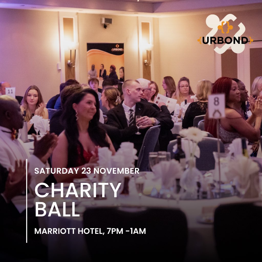 Save the date for the URBOND Charity Ball 2024! 

The event will celebrate the outstanding work of its volunteers and help raise funds for the charitable work, both within the Portsmouth community and overseas in Guinea

Tickets available soon 🎟️ 

#URBOND 
#CharityBall