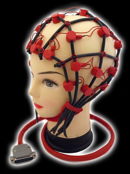 So ein Ding hatte ich gerade auf, fühlte mich wie Pinhead