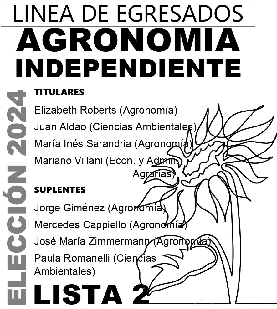 PalenqueVillani's tweet photo. La única forma de mejorar las cosas o cambiar algo, es involucrarse! Éste año vuelvo a formar parte de una lista que representa a los graduados de #FAUBA en el Consejo Directivo y quiere ir por más! Votá graduados independientes, Votá @LEAI_Fauba https://t.co/Nb6Z1HeAPV