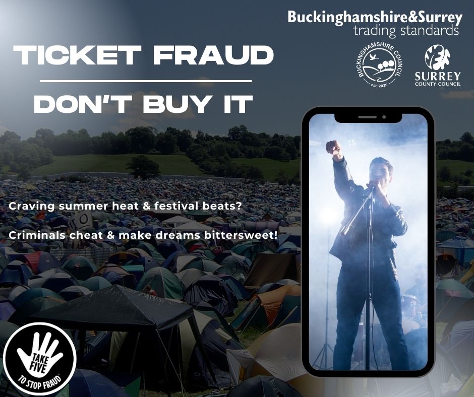 Only buy event tickets for the venue’s box office, the promoter, an official agent or a well-known ticket exchange site. Avoid buying from random people on social media! 

#TicketFraud #Scamaware 

🎪🏟️🎵