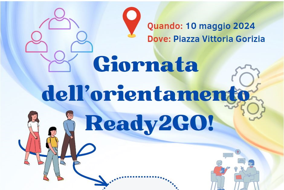 #orientamentoFVG
Sei uno/una studente delle scuole Secondarie di I e II grado,docente o famiglia che vuole conoscere le opportunità di #studio,#formazione e #lavoro della #RegioneFVG?
Partecipa a Ready2GO! la Giornata dell'Orientamento il 10/05 a #Gorizia👉bit.ly/Ready_2GO