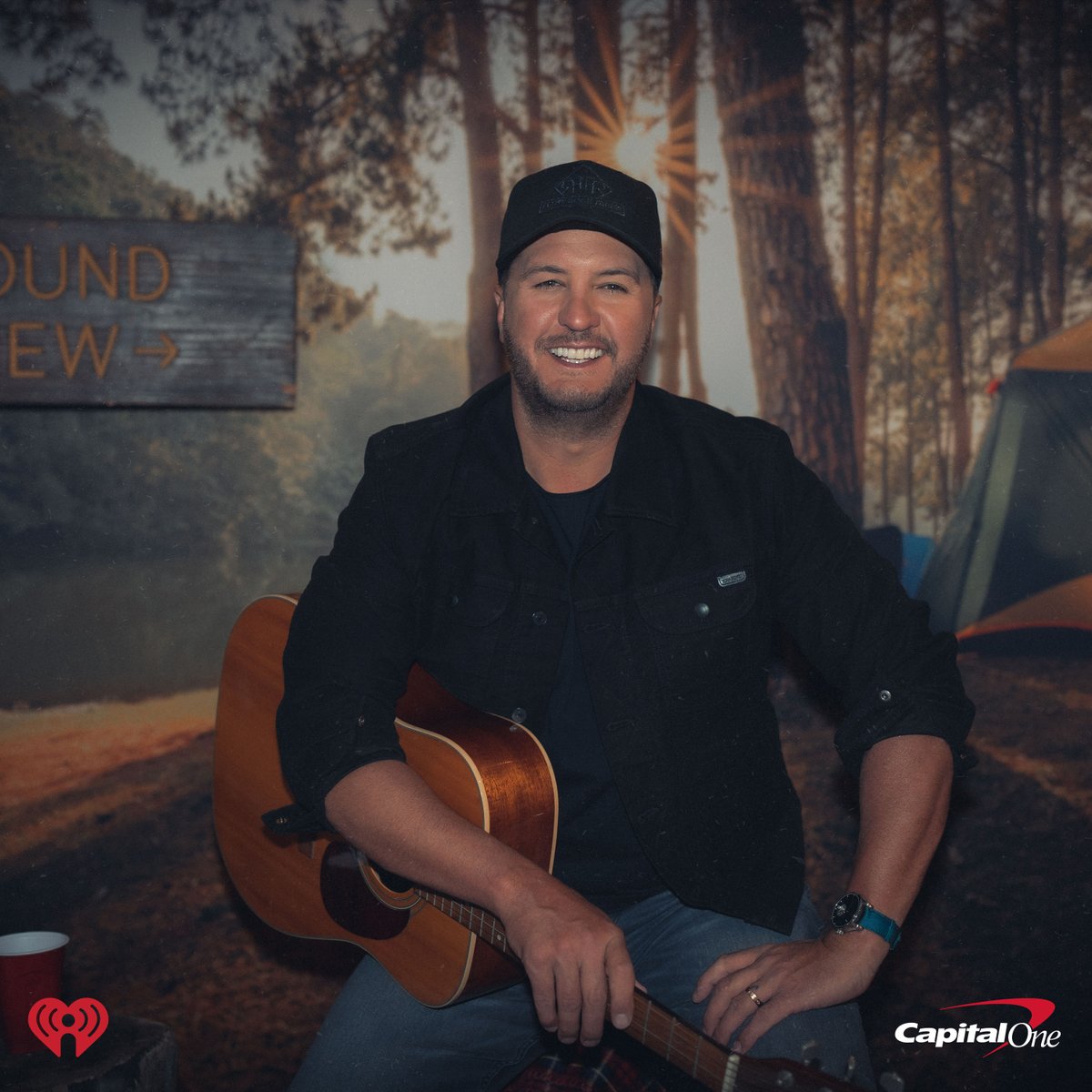 You already know @lukebryan would tell the best campfire stories 🤣🏕️ @CapitalOne 

Stream #iHeartCountry2024 LIVE on @Hulu tonight at 7pm CT.