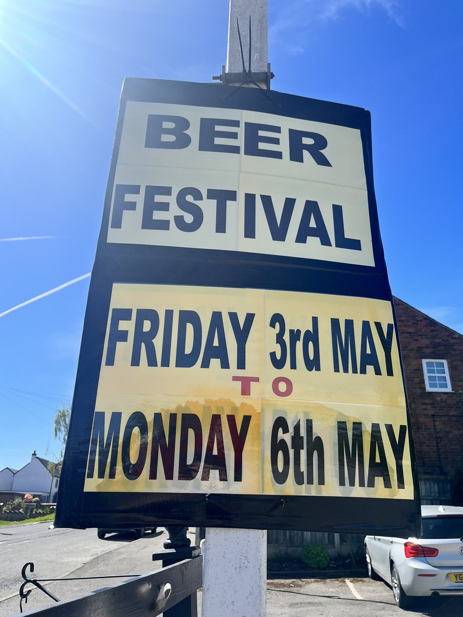 _royaloak's tweet image. This weekend @_royaloak #may #beerfestival @madederbyshire @derbypromo @derbyshire_live @CAMRA_Official @DerbyCAMRA @NottmCAMRAYM @NottinghamCAMRA  

Open all day!