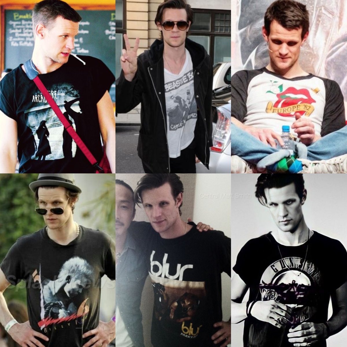 Matt em sua era camiseta de banda >>>>>>