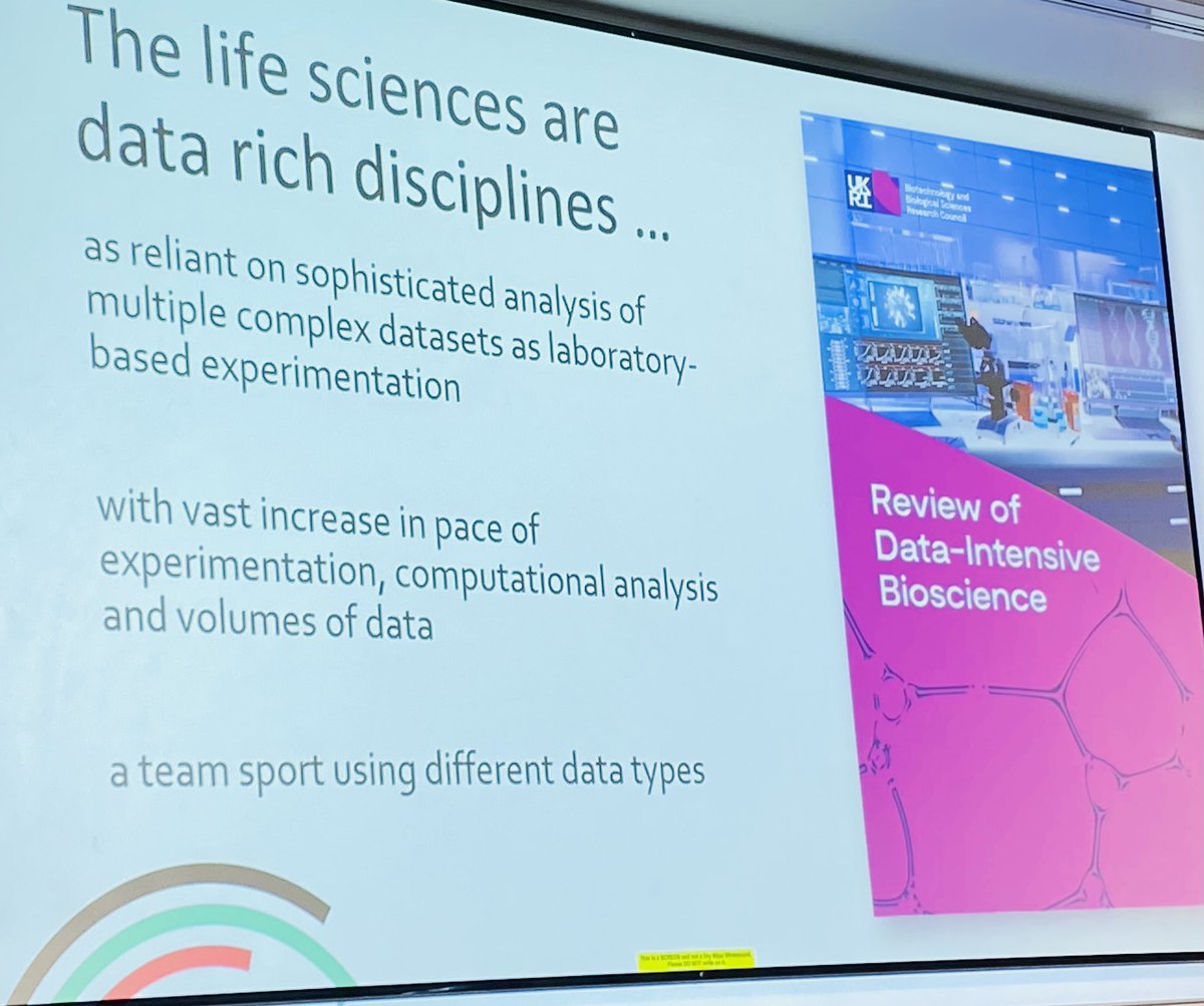 Pleased to be @BioFAIRUK meeting @UCL to explore issues research communities face in sharing life science data. Intro from Director Gerry Reilly. How do we foster a culture of fair data sharing? @uclknowledgelab