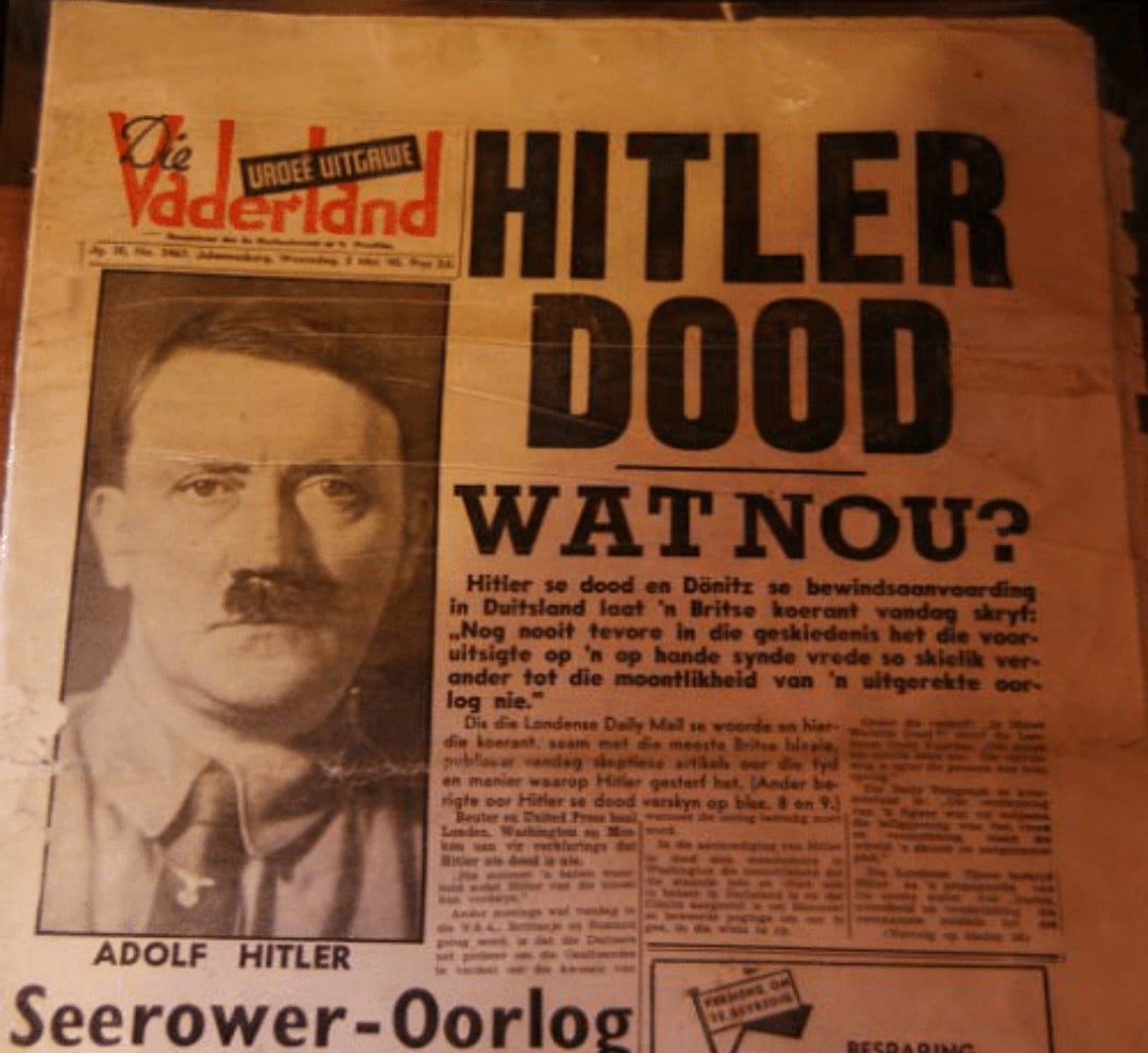 hitler died today, and this is an amazing day to remember this article