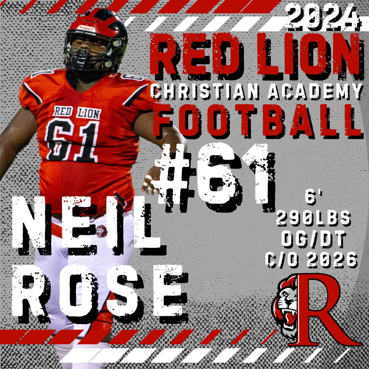Class of 2026, rising junior @Neilrose26 is a force on both sides of the line. His strength and explosiveness creates a problem for anyone lined up opposite of him on the line.