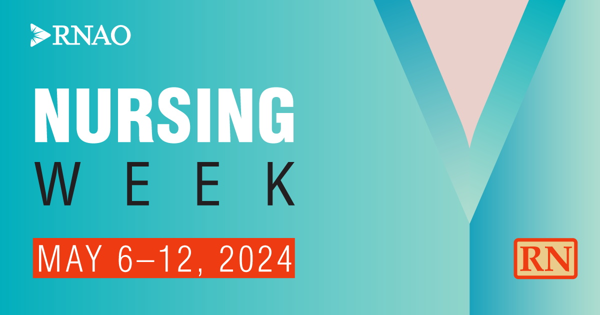 🗓️Mark your calendars, everyone! From May 6 -12, we are celebrating #NursingWeek all week long. Join in the celebrations & secure your spot at one (or all) of the events: RNAO.ca/events/nursing… @DorisGrinspun @ClaudetteHollow @LhamoDolkar2023