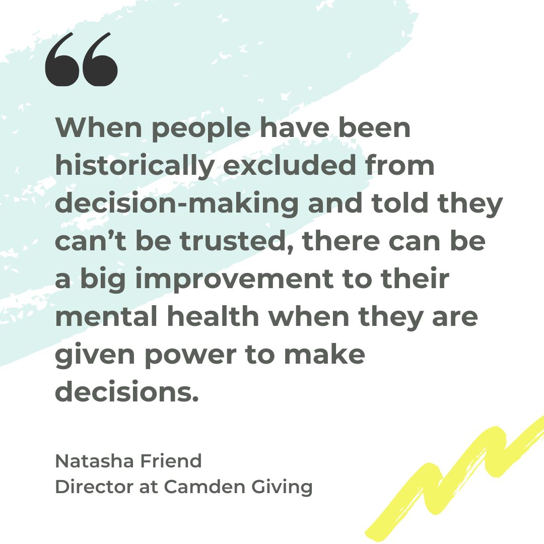 Discover insights from our recent Q&A with @LondonFunders! @friend_natasha, our Director, and Sammy Mason, a Camden resident involved in decision-making, discuss why inclusive decision-making matters. Check it out here: londonfunders.org.uk/latest/news/qa…