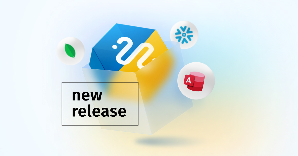 DevartSoftware's tweet image. 🚀 Meet the release of 3 new Python Connectors: Microsoft Access, Snowflake, and MongoDB

📝 More detailed information is available at the link: bit.ly/4bdDBHB

#Python #MicrosoftAccess #Snowflake #MongoDB #Devart