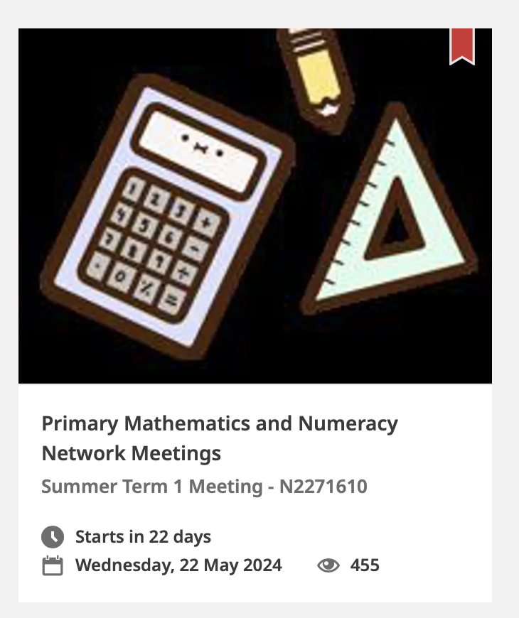Join us for a PRIMARY mathematics and numeracy leads meeting 22/5/24 2-3.30. Hear from the region's mathematics and numeracy leads on developing cross curricular numeracy, planning for consistency and progression and using manipualtives. @CSCJES cscjes-cronfa.co.uk/events/79951b4…