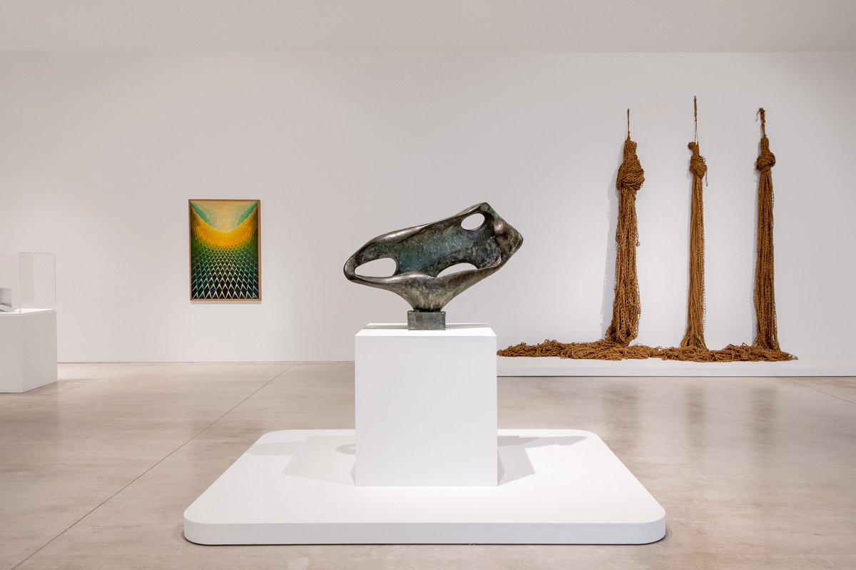 📣Last Chance - Closes 6th May! Why not use the next few days to check out the 'Beyond Form: Lines of Abstraction, 1950-1970 Art Exhibition' @TCMargate ft. 50 women artists (3 from 🇵🇱) who reshaped artmaking boundaries Reserve FREE - tinyurl.com/4xs9myz9 📷 - Beth Saunders