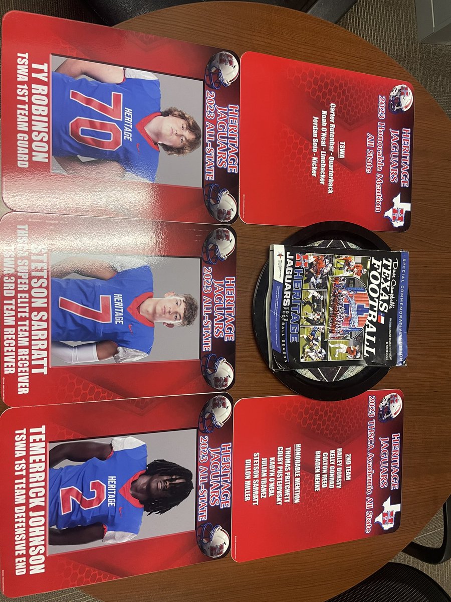These all state boards came in! Guys that did it right. Great players, leaders and undoubtedly making a difference where they go!
#FIGHT 
<a href="/MISD_Athletics/">Midlothian ISD Athletics</a> <a href="/MidloHeritage/">Heritage HS</a>