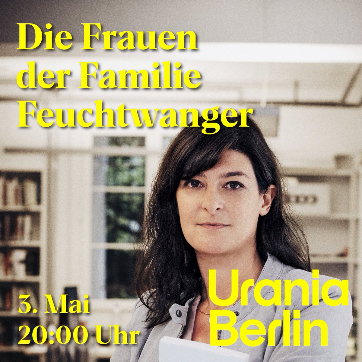 Buchpremiere mit @HeikeSpecht am Freitag, 3. Mai bei uns. 20.00 Uhr – Urania Berlin, Kleistsaal Moderation @marionbrasch Tickets 8/5/3 € uraniaberlin.reservix.de/p/reservix/eve…