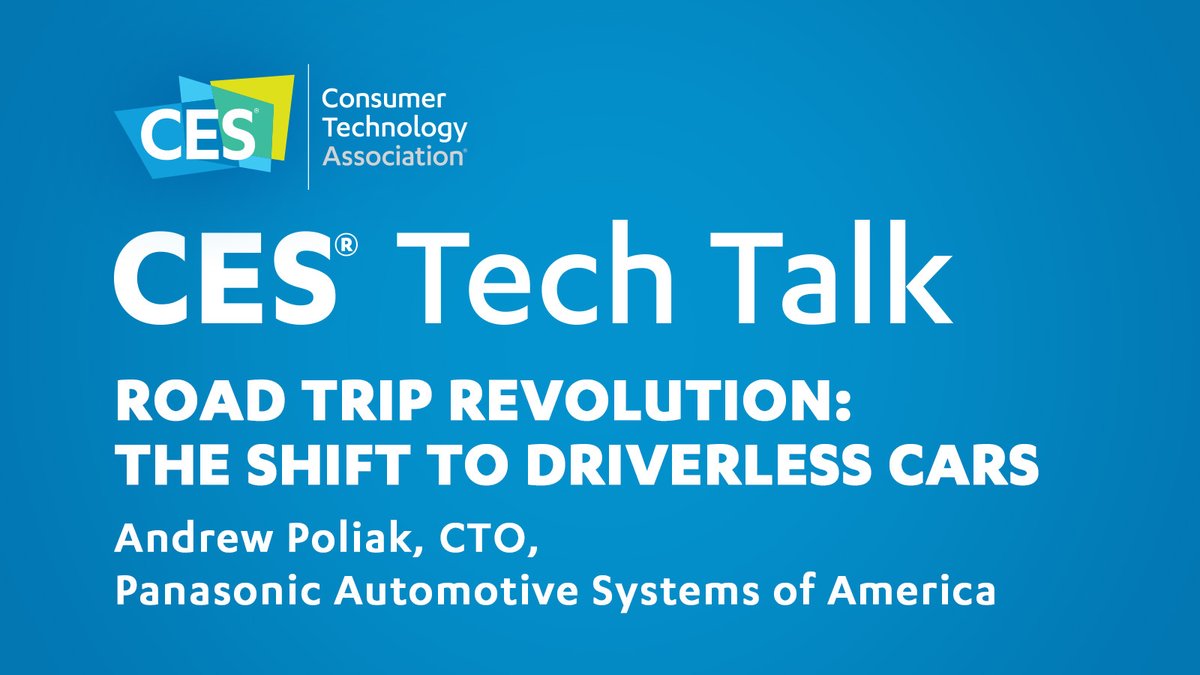 What if your car became your second living space? 🚗 Listen to this week’s #CESTechTalk with @PanaAuto CTO Andrew Poliak & @JamesKotecki about the future of transportation and the shift of vehicles to personalized entertainment hubs: ces.tech/events-program…