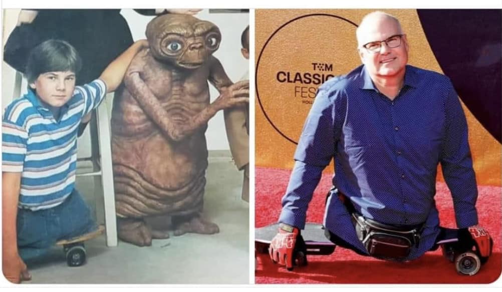 Did you know that E.T. was played by Matthew De Meritt? 

#80s #1980s #80skid #alien #aliens #extraterrestrial #UFO #80smovies #movies #trending #retro