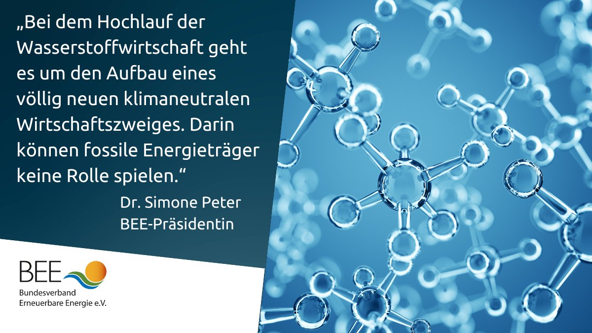 #Wasserstoff: Der BEE plädiert in seinem Positionspapier dafür, Systemdienlichkeit zum Leitgedanken des #Wasserstoffhochlauf|s zu machen. 👉 t1p.de/zhg1w @peter_simone