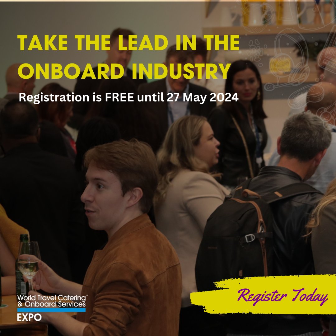 🌟 Discover why #WTCE2024 is the place-to-be! 🌍✈️

The premier global market for onboard and #travelcatering bring suppliers together in one location with global airlines and rail providers to connect and do business!

Register for FREE today:
bit.ly/44lS6ql
