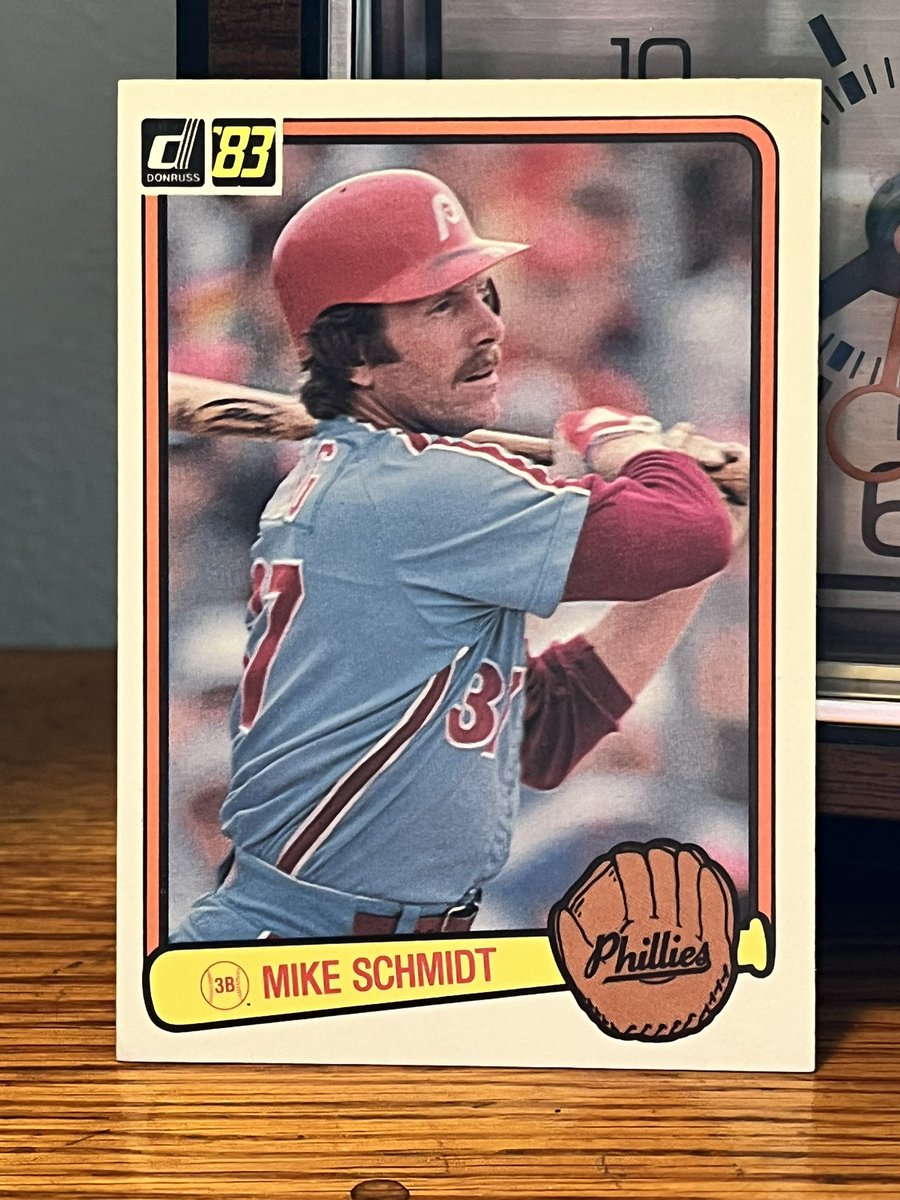 Obvious #20 is Mike Schmidt. I went to pull a card out and noticed he was wearing #37 on his 83 Donruss. Anyone have an idea why?