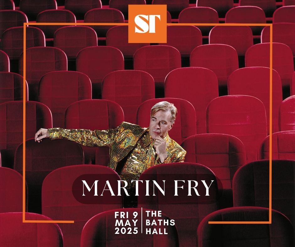🎶An Intimate Evening with Martin Fry ABC 🎶 @ABCFRY Martin Fry will bring an evening of stripped-back music and conversation to UK theatres. That's the look, that's the look...The Look of Love. 📲 scunthorpetheatres.co.uk/whats-on/marti… 🎭 Box Office 📞 01724 296296 #martinfry