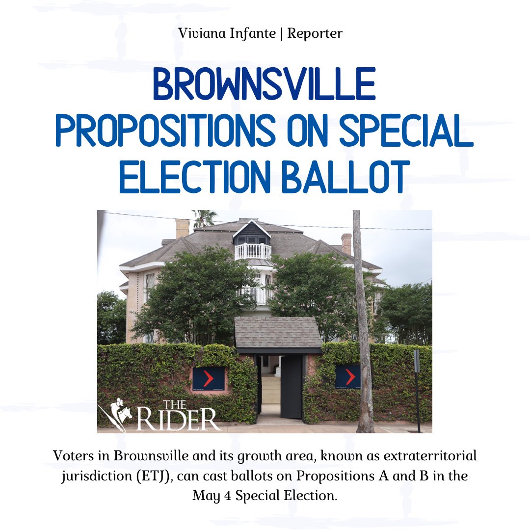 Brownsville propositions on special election ballot | Story by Reporter Viviana infante 🗞️ utrgvrider.com/brownsville-pr…