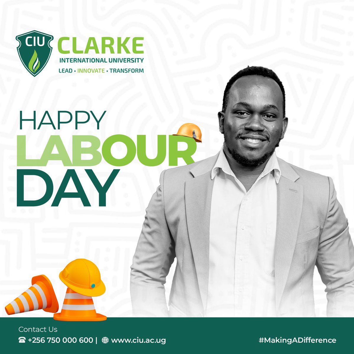 As we celebrate Labour Day, let us recommit to fostering a collaborative environment that empowers and values Uganda's workforce. #Collaboration #LabourDayUg #CIU #Lead #Innovate #Transform