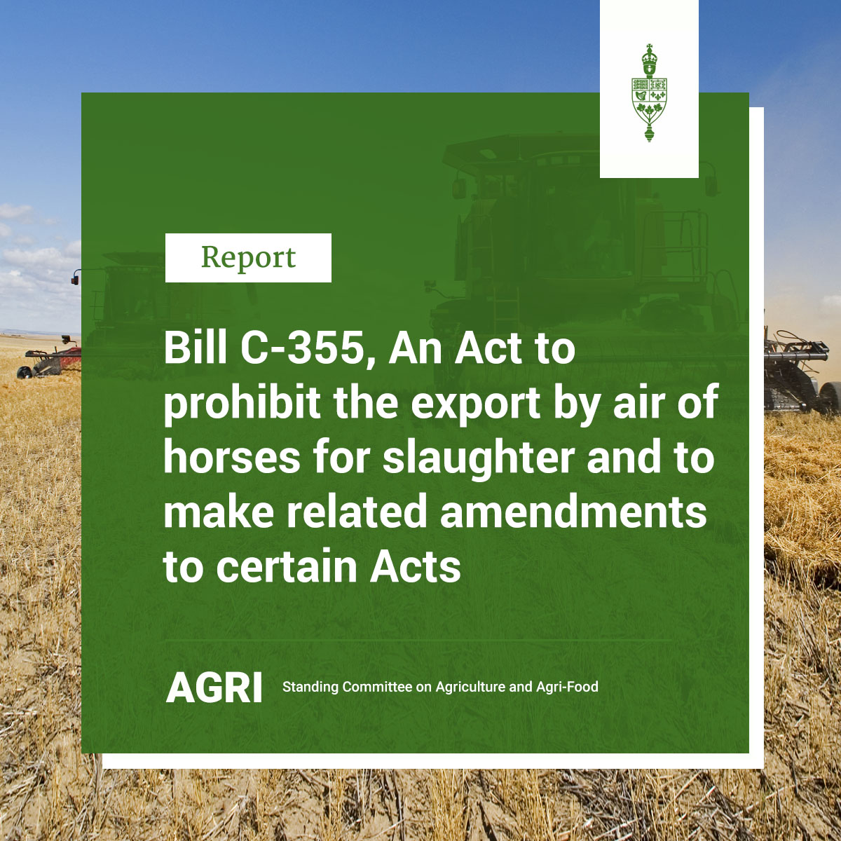 Report 17 from #AGRI, now available: ow.ly/xiIJ50Rr9Qb #CdnPoli