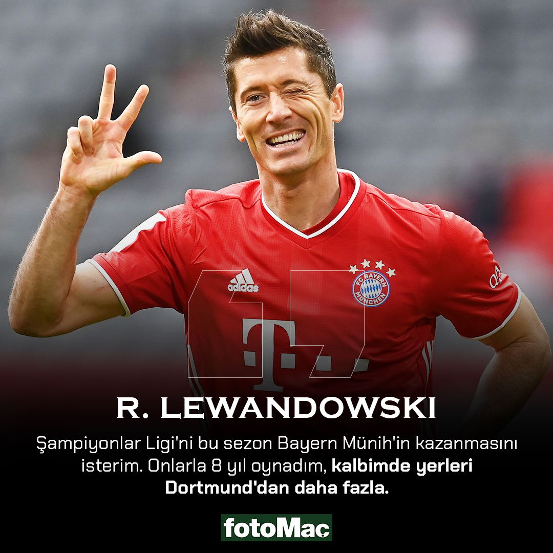 Robert Lewandowski: Bayern Münih'te 8 yıl oynadım, kalbimde yerleri Dortmund'dan daha fazla. 💔