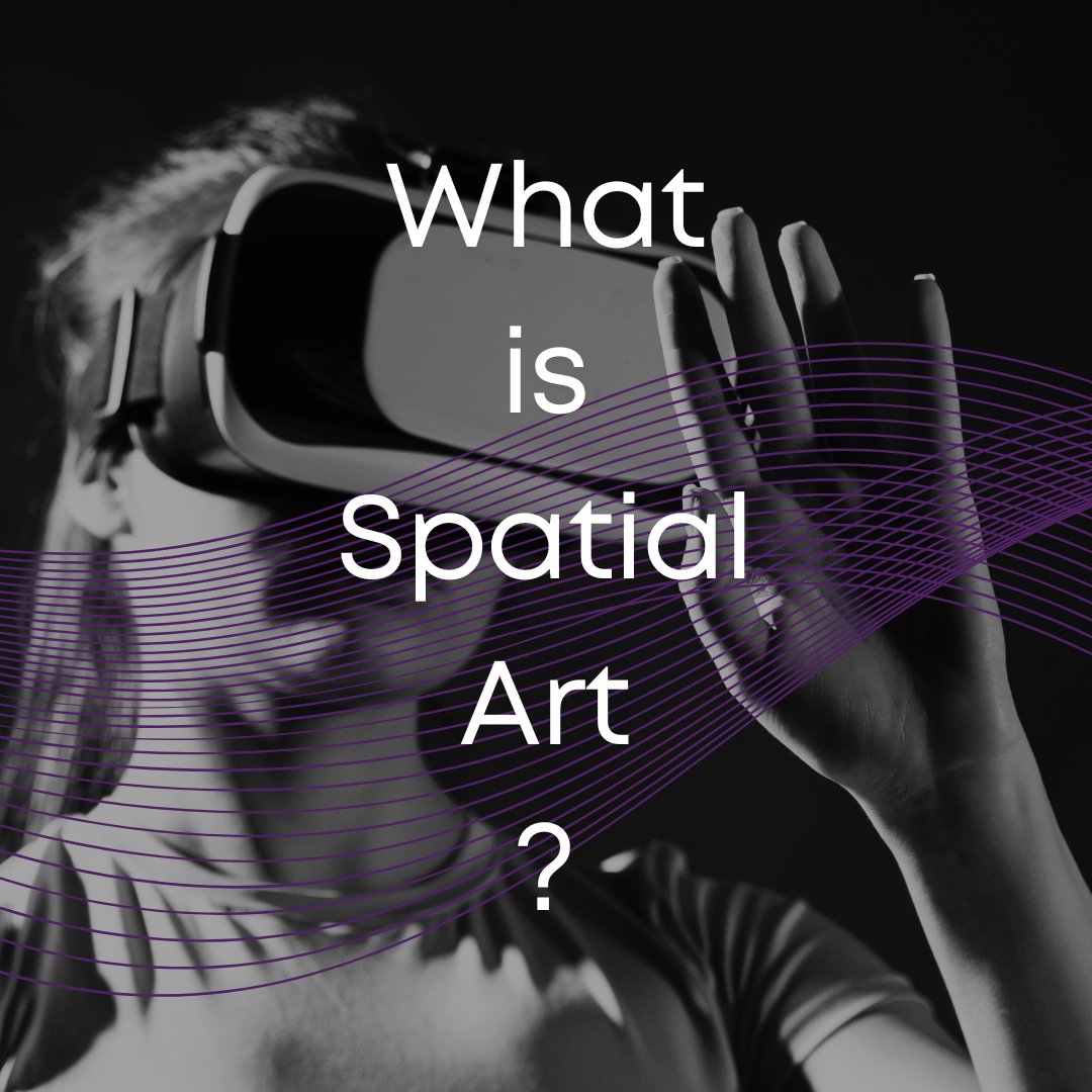 We often get this question: What is Spatial Art ? We call #SpatialArt any art that makes use of space via digital overlay as achieved by 'Spatial Computing'. Spatial Computing is a concept that encompasses various immersive technologies, including MR, AR, VR, and 3D mapping.…