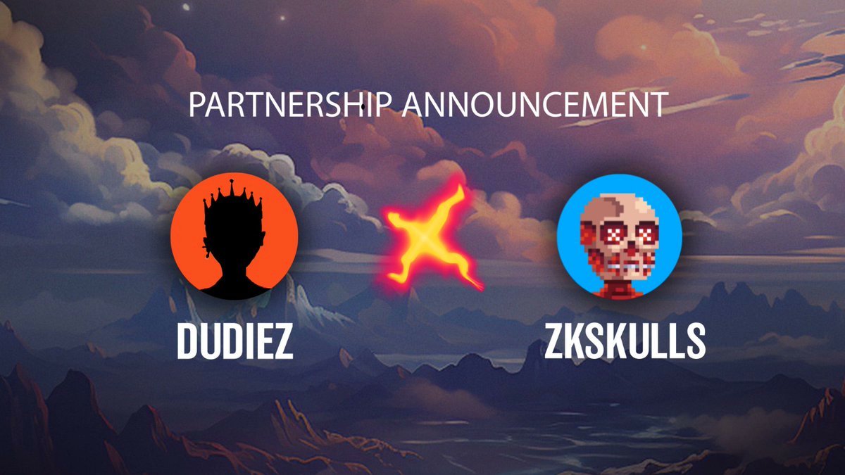 Our great partner <a href="/zk_skulls/">zkSkulls</a> is about to launch their very own $ZAS token.  

They are offering $200 worth of $ZAS tokens in total to our community.

🎁 $20 worth of token to 10 winners (will be airdropped)

To enter:  
1⃣ Follow <a href="/dudiesnft/">DudieZ 👑</a> &amp; <a href="/zk_skulls/">zkSkulls</a>
2⃣Like &amp; RT 
⏳48 hrs