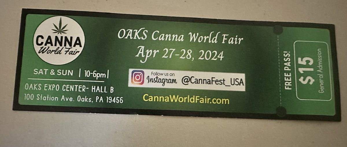 Pt 2 Canna World Fair-Oaks PA. Click the link attached to see the video.. #420friendly #cannabis #CannabisCommunity #cannabisculture #festivals   youtu.be/ENBs2Ok1sik?si…